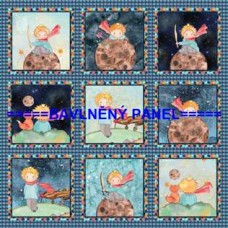 BAVLNĚNÝ PANEL MALÝ PRINC  47 X 47 cm  kód 1334