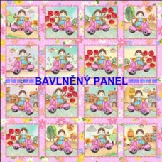 BAVLNĚNÝ PANEL   47 X 47 cm  kód 1337