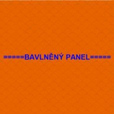 BAVLNĚNÝ PANEL   47 X 47 cm  kód 13314 /podkladní