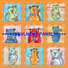 BAVLNĚNÝ PANEL   47 X 47 cm  kód 13325