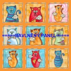 BAVLNĚNÝ PANEL   47 X 47 cm  kód 13326