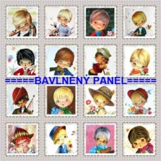BAVLNĚNÝ PANEL   47 X 47 cm  kód 13342