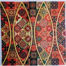 BAVLNĚNÁ LÁTKA - panel 35 x 35 cm Fman13