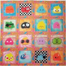 BAVLNĚNÁ LÁTKA - panel 35 x 35 cm   FNP7