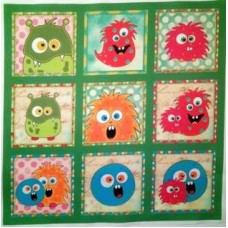 BAVLNĚNÁ LÁTKA - panel 35 x 35 cm  FNP8