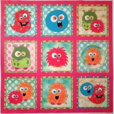BAVLNĚNÁ LÁTKA - panel 35 x 35 cm   FNP10