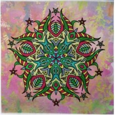 BAVLNĚNÁ LÁTKA - panel 35 X 35 cm  7MAN101
