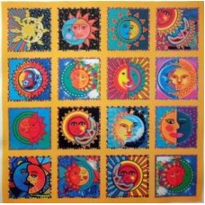 BAVLNĚNÁ LÁTKA - panel 35x35 cm  FNP63