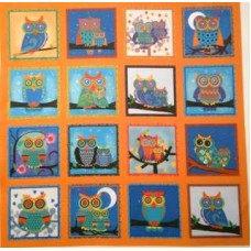 BAVLNĚNÁ LÁTKA - panel 35x35 cm  FNP66