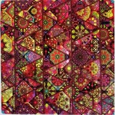 BAVLNĚNÁ LÁTKA - panel 35 x 35 cm Fman87