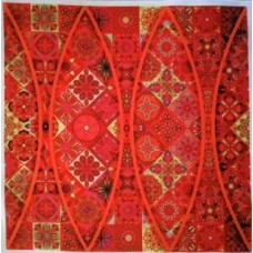BAVLNĚNÁ LÁTKA - panel 35 x 35 cm Fman159