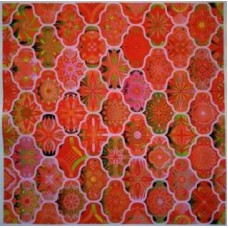 BAVLNĚNÁ LÁTKA - panel 35 x 35 cm Fman171