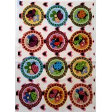 BAVLNĚNÝ PANEL - SADA 35 x 49 cm  MNS161