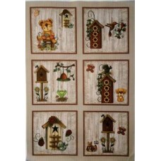 BAVLNĚNÝ PANEL - SADA 27 x 40 cm  MD38