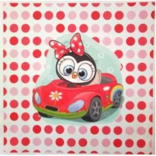 BAVLNĚNÝ PANEL DĚTSKÝ 25 X 25cm   ROF31