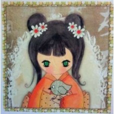 BAVLNĚNÝ PANEL DĚTSKÝ 15 x 15 cm   DOF138