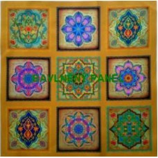 BAVLNĚNÁ LÁTKA - panel 35 x 35 cm   FNP98