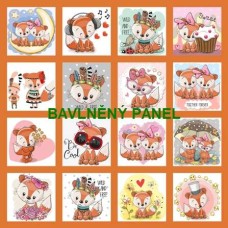 BAVLNĚNÝ PANEL - SADA 47 X 47 cm NP-193