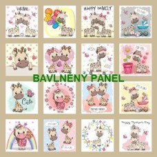 BAVLNĚNÝ PANEL - SADA 47 X 47 cm NP-200
