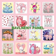 BAVLNĚNÝ PANEL - SADA 47 X 47 cm NP-202