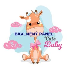 BAVLNĚNÝ PANEL 20  x 20 cm   FRE19