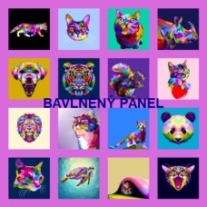 BAVLNĚNÝ PANEL 47  x 47 cm   FRES3