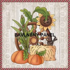 BAVLNĚNÝ PANEL - 35 x 35 cm MDF65