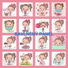 BAVLNĚNÝ PANEL - SADA 47 X 47 cm NP-210