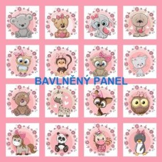 BAVLNĚNÝ PANEL - SADA 47 X 47 cm NP-220