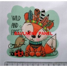 BAVLNĚNÝ PANEL DĚTSKÝ 10 x 11 cm   DOF167