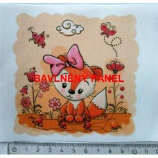 BAVLNĚNÝ PANEL DĚTSKÝ 10 x 11 cm   DOF168