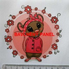 BAVLNĚNÝ PANEL DĚTSKÝ 10 x 11 cm   DOF179