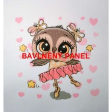 BAVLNĚNÝ PANEL DĚTSKÝ 12 x 12 cm   DOF252