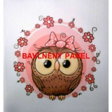 BAVLNĚNÝ PANEL DĚTSKÝ 12 x 12 cm   DOF255