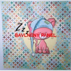 BAVLNĚNÝ PANEL DĚTSKÝ 20 x 20 cm   DOF271