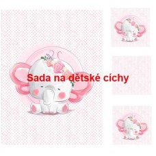 Autorská sada bavlněných panelů na peřinku č.11