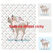 Autorská sada bavlněných panelů na peřinku č.12