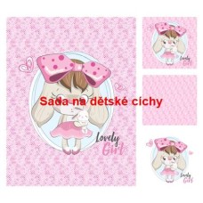 Autorská sada bavlněných panelů na peřinku č.16
