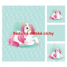 Autorská sada bavlněných panelů na peřinku č.17