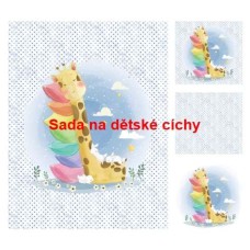 Autorská sada bavlněných panelů na peřinku č.22