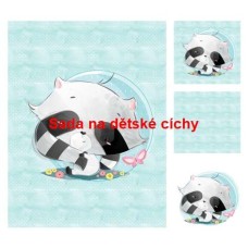 Autorská sada bavlněných panelů na peřinku č.23