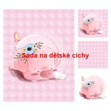 Autorská sada bavlněných panelů na peřinku č.26