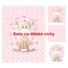 Autorská sada bavlněných panelů na peřinku č.46