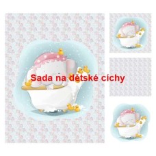 Autorská sada bavlněných panelů na peřinku č.48