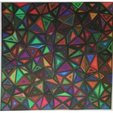 BAVLNĚNÁ LÁTKA - panel 14 x 14 cm  MMK652