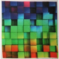 BAVLNĚNÁ LÁTKA - panel 8 x 8 cm  MMK718
