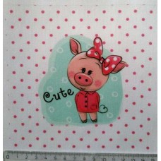 BAVLNĚNÝ PANEL DĚTSKÝ 15 x 15 cm   DOF343