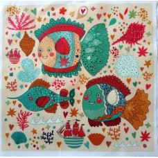 BAVLNĚNÝ PANEL -  35 x 35 cm  LP311