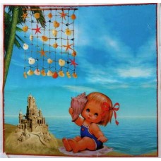 BAVLNĚNÝ PANEL -  35 x 35 cm  LP324