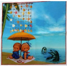 BAVLNĚNÝ PANEL -  35 x 35 cm  LP325